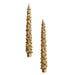 Gold Unscented Tree Shape Taper Candles - Set of 2 HOME & GIFTS - Home Decor - Seasonal Decor Creative Co-Op