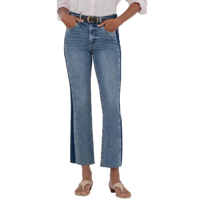 Kut Kelsey High Rise Ankle Flare Jean