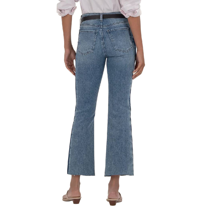 Kut Kelsey High Rise Ankle Flare Jean
