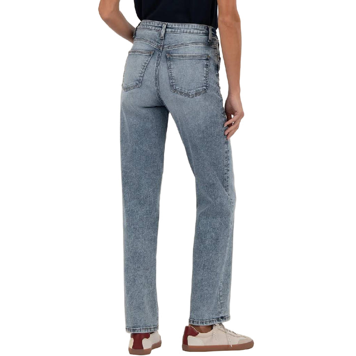 Kut Sienna High Rise Straight Leg Jean