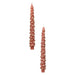 Blush and Gold Unscented Tree Shaped Taper Candles - Set of 2 HOME & GIFTS - Home Decor - Seasonal Decor Creative Co-Op