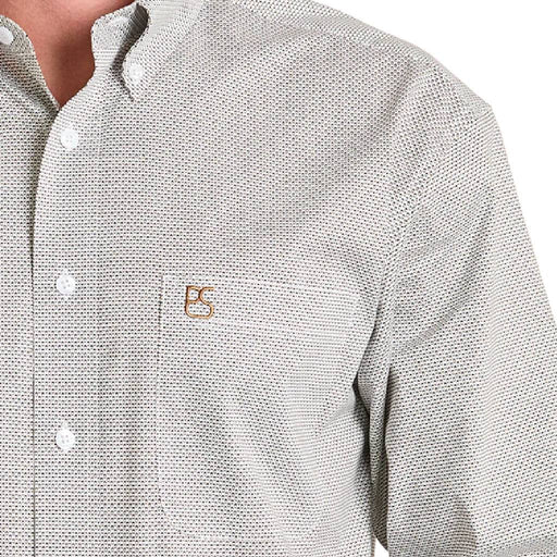 Panhandle Slim Men's Diamond Micro Print Button Down Shirt MEN - Clothing - Shirts - Long Sleeve Panhandle