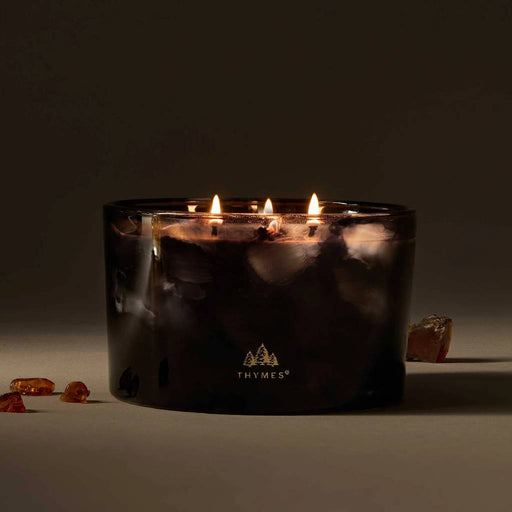 Thymes Noir Woods 3 Wick Candle HOME & GIFTS - Home Decor - Candles + Diffusers Thymes