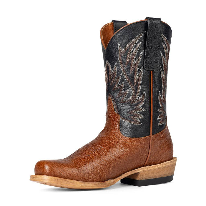 Horse Power Boy's Honey Bullfighter Shoulder Western Boot