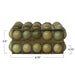 Green Handmade Marbled Resin Bobbin Box HOME & GIFTS - Home Decor - Decorative Accents Creative Co-Op
