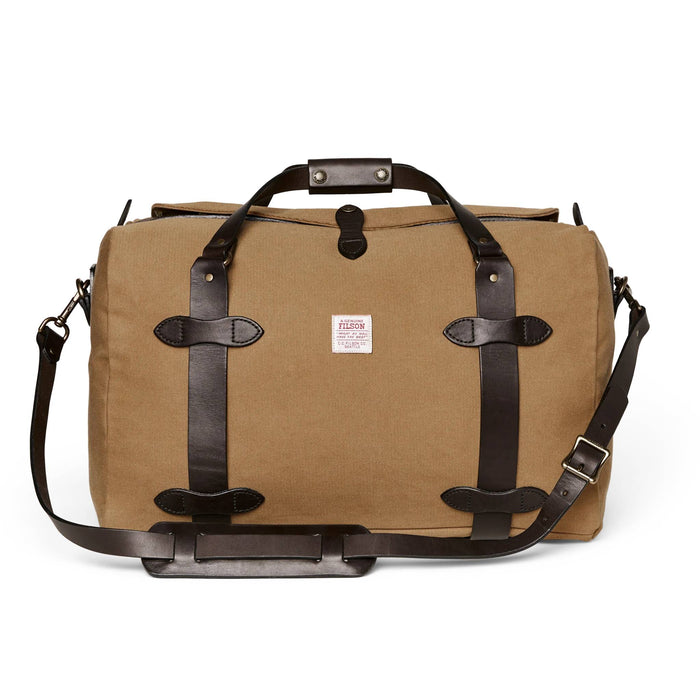 Filson Medium Rugged Twill Duffle Bag - Tan
