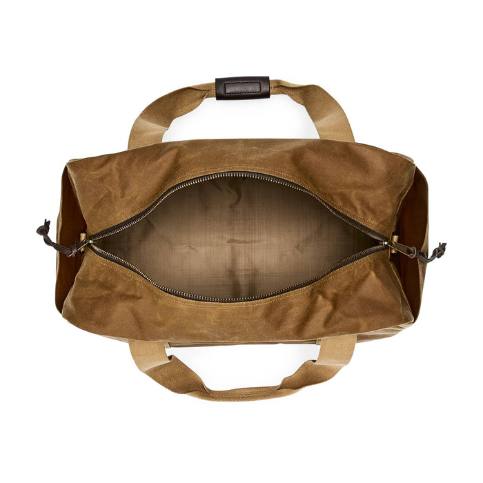 Filson Medium Tin Cloth Duffle Bag - Dark Tan