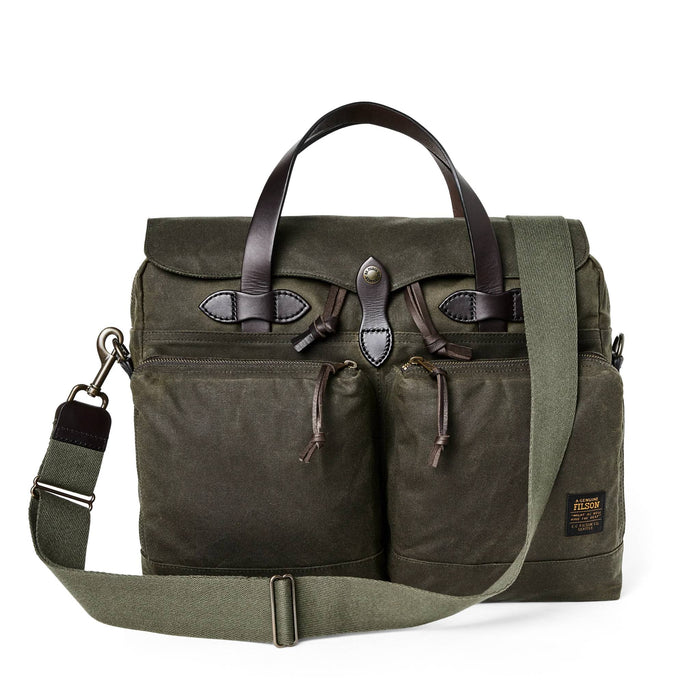 Filson 24 Hr Tin Briefcase - Otter Green