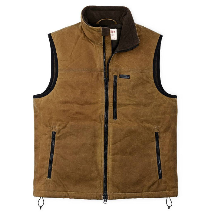 Filson Tin Cloth Primaloft Vest - Dark Tan 2
