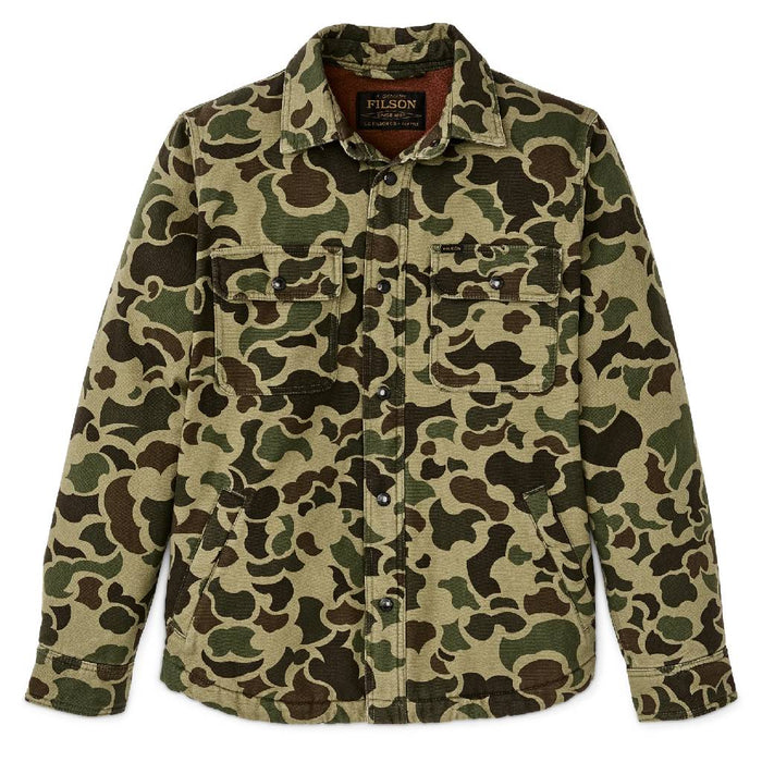 Filson Fleece Lined Jac-shirt - Tundra Shrub Camo MEN - Clothing - Outerwear - Jackets Filson