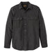 Filson Vintage Flannel Work Shirt - Charcoal MEN - Clothing - Shirts - Long Sleeve Filson