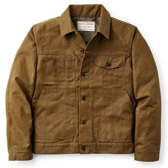 Short Lined Cruiser Jacket - Dark Tan