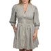 Striped Midi Dress WOMEN - Clothing - Dresses Entro