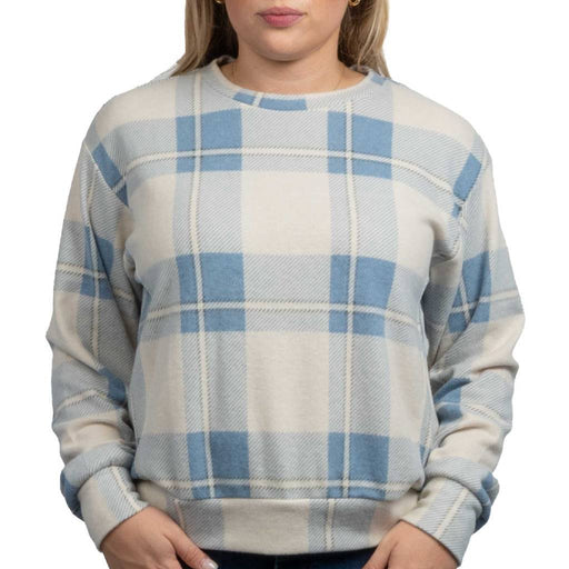 Dylan Billie Soft Plaid Pullover WOMEN - Clothing - Pullovers & Hoodies Dylan