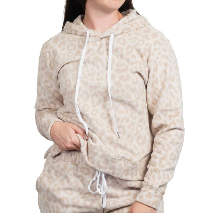 Dylan Cheetah Cloud Hoodie WOMEN - Clothing - Pullovers & Hoodies Dylan