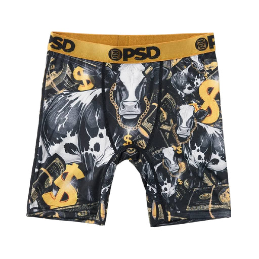 PSD Boy's Cash Cow Gold Boxer Brief KIDS - Boys - Clothing - Pajamas & Underwear PSD Underwear