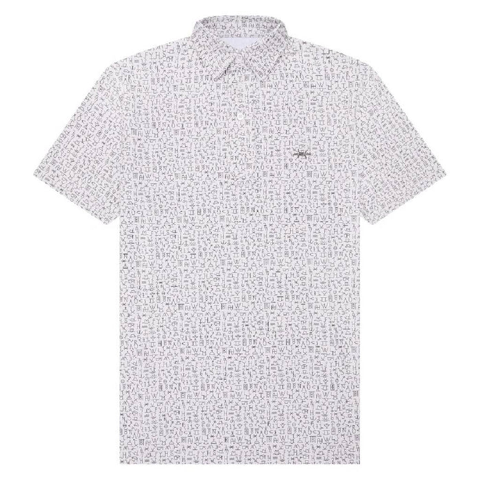 Texas Standard Chisholm Traditions Polo Shirt - Ash MEN - Clothing - Shirts - Short Sleeve Texas Standard