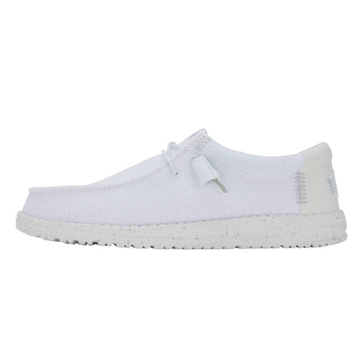 Hey Dude Wally Stretch Sox - White MEN - Footwear - Casual Shoes Hey Dude