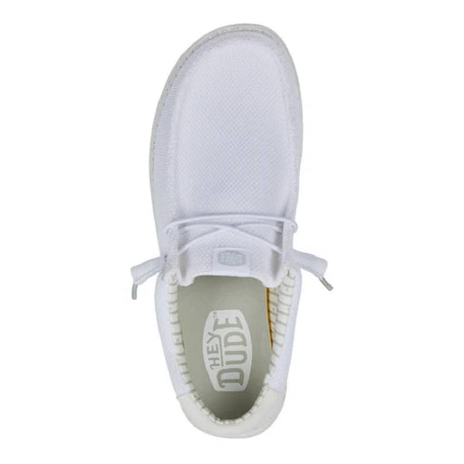 Hey Dude Wally Stretch Sox - White MEN - Footwear - Casual Shoes Hey Dude