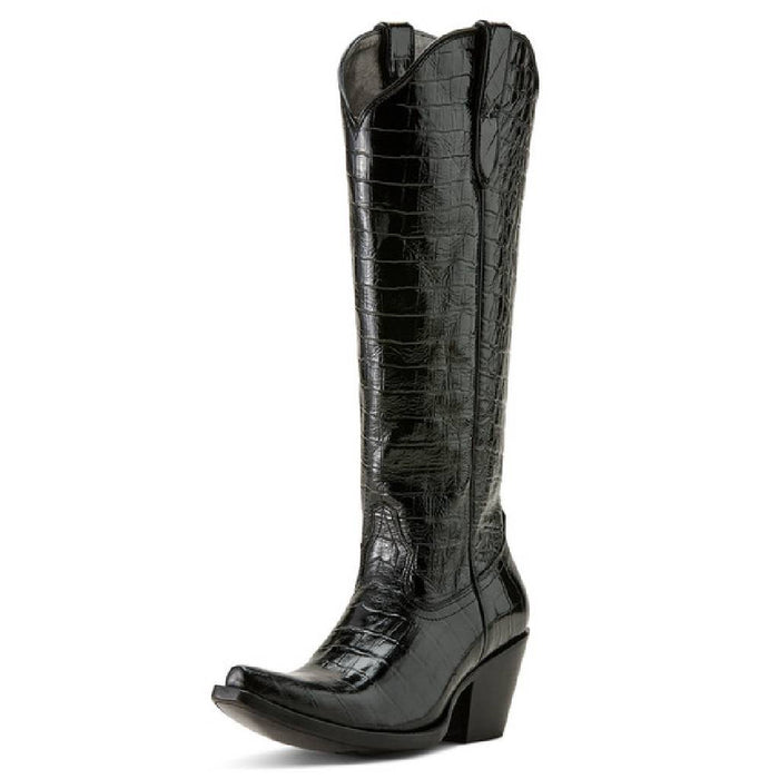 Ariat Women's Casanova LXE Caviar Croc Print Boot WOMEN - Footwear - Boots - Western Boots Ariat Footwear