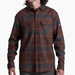 KÜHL Men's Rydr Flannel Shirt - Red Onyx MEN - Clothing - Shirts - Long Sleeve Kühl