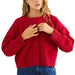 Estelle Fluffy Cardigan - Chilli WOMEN - Clothing - Sweaters & Cardigans Rhythm