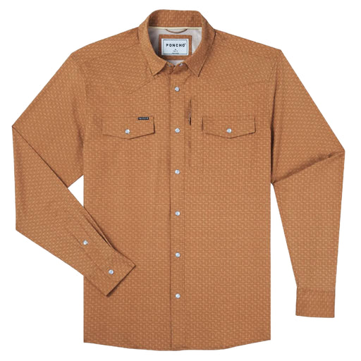Poncho The Clyde Western Shirt MEN - Clothing - Shirts - Long Sleeve Poncho Outdoors