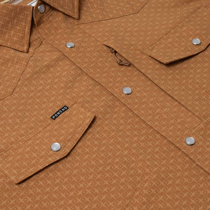 Poncho The Littlefield Western Shirt MEN - Clothing - Shirts - Short Sleeve Poncho Outdoors