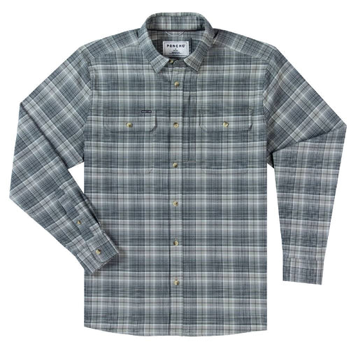 Poncho The Cashiers Original Flannel Shirt MEN - Clothing - Shirts - Long Sleeve Poncho Outdoors