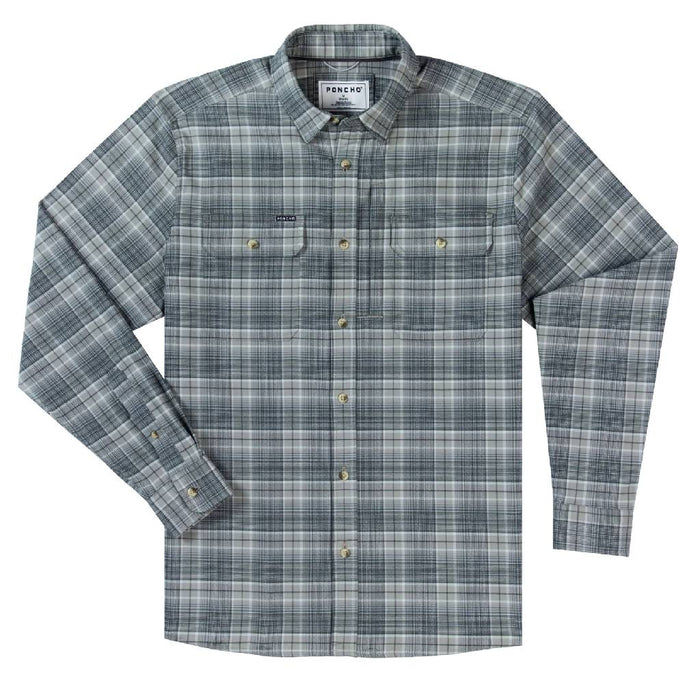Poncho The Cashiers Original Flannel Shirt MEN - Clothing - Shirts - Long Sleeve Poncho Outdoors