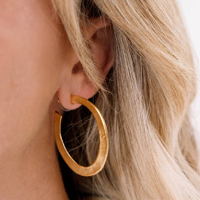 Small Gold Hoop Earring WOMEN - Accessories - Jewelry - Earrings Susan Shaw
