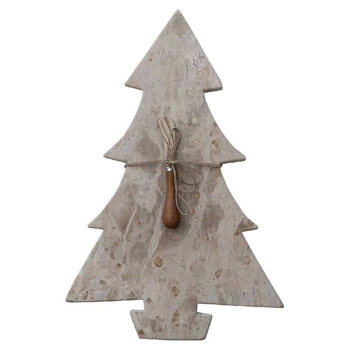 Marble Board w/Canape Knife HOME & GIFTS - Home Decor - Seasonal Decor Creative Co-Op