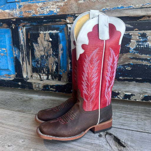 NEW Mismatched Anderson Bean Kid's Saddle Mad Dog Boot - FINAL SALE Sale Barn Anderson Bean Boot Co.