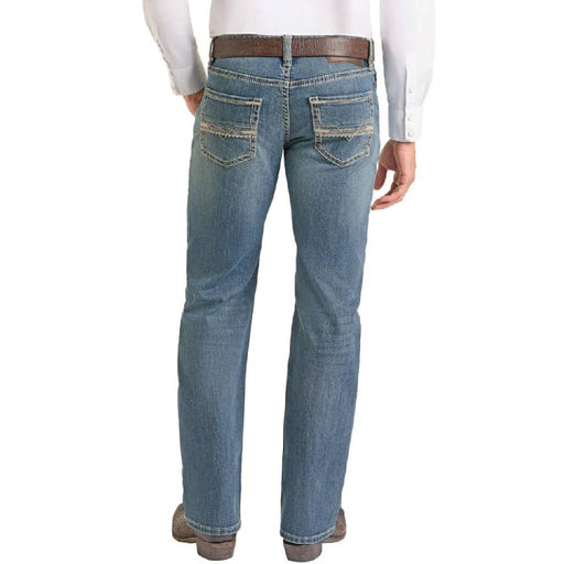 Rock & Roll Denim Men's Ladder Stitch Double Barrel Straight Leg Jean MEN - Clothing - Jeans Panhandle