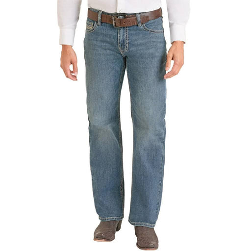 Rock & Roll Denim Men's Ladder Stitch Double Barrel Straight Leg Jean MEN - Clothing - Jeans Panhandle