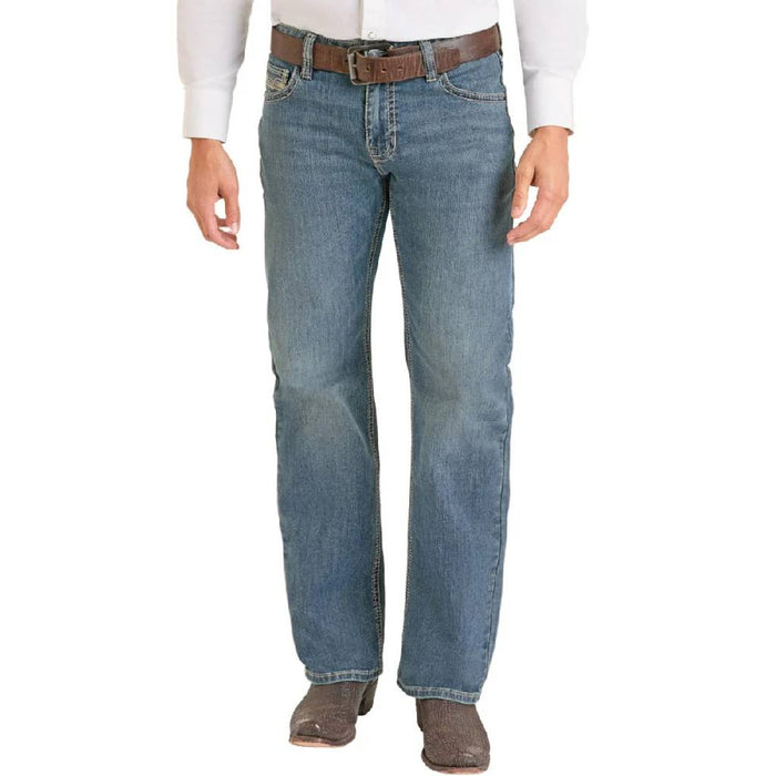Rock & Roll Denim Men's Ladder Stitch Double Barrel Straight Leg Jean MEN - Clothing - Jeans Panhandle
