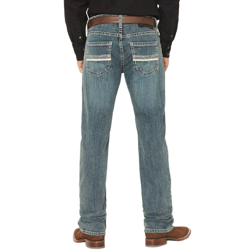 Rock & Roll Denim Men's Pleather Embroidered Pistol Straight Leg Jean MEN - Clothing - Jeans Panhandle