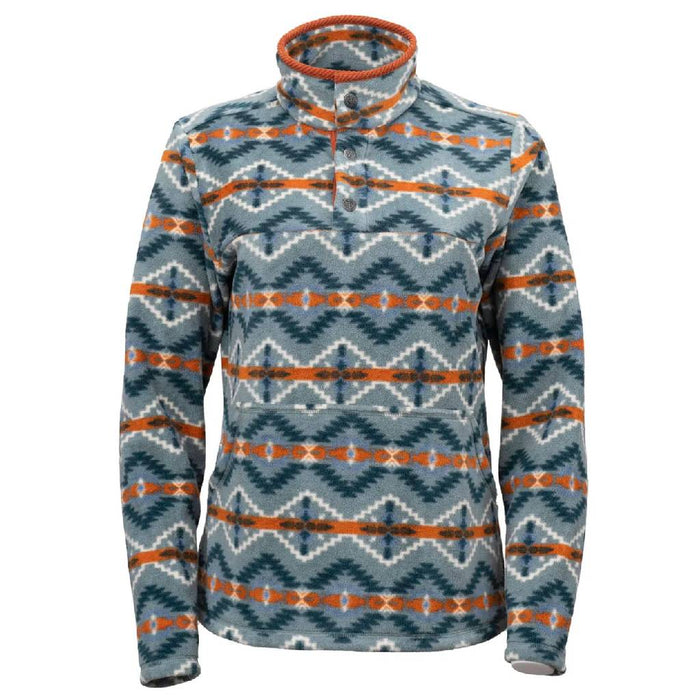 Outback Trading Women's Delaney Henley Pullover - Rust WOMEN - Clothing - Pullovers & Hoodies Outback Trading Co