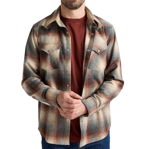 Pendleton Men's Red/Grey Mix Ombre Canyon Shirt MEN - Clothing - Shirts - Long Sleeve Pendleton