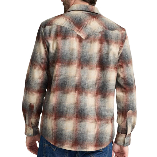 Pendleton Men's Red/Grey Mix Ombre Canyon Shirt MEN - Clothing - Shirts - Long Sleeve Pendleton