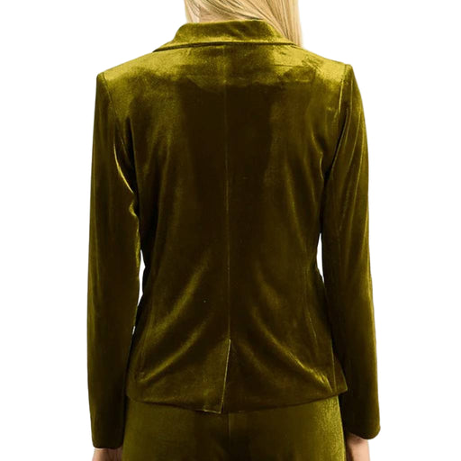 Khaki Knit Blazer WOMEN - Clothing - Sweaters & Cardigans Molly Bracken