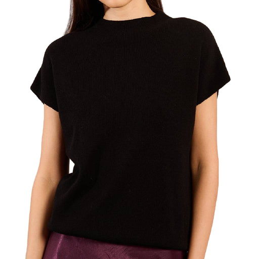 Black Knit Sweater WOMEN - Clothing - Tops - Short Sleeved Molly Bracken
