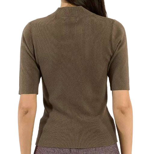 Khaki Knit Sweater WOMEN - Clothing - Tops - Short Sleeved Molly Bracken