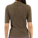 Khaki Knit Sweater WOMEN - Clothing - Tops - Short Sleeved Molly Bracken
