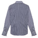 Ivy Pinstripe Frill Signature Fit Button Down Shirt WOMEN - Clothing - Tops - Long Sleeved Little Lucille