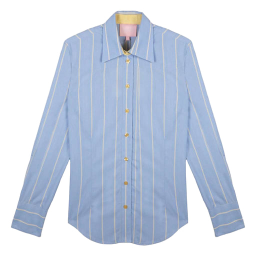 Blue Limon Signature Button Down Shirt WOMEN - Clothing - Tops - Long Sleeved Little Lucille