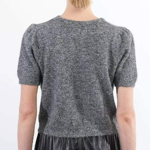 Ash Grey Knit Sweater w/Bow WOMEN - Clothing - Sweaters & Cardigans Molly Bracken