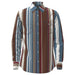 Wrangler Men's Vintage Classic Fit Stripe Button Down Shirt MEN - Clothing - Shirts - Long Sleeve Wrangler