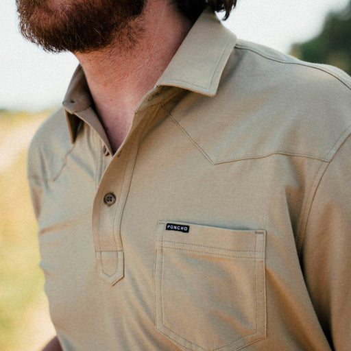 Poncho The 410 Polo MEN - Clothing - Shirts - Short Sleeve Poncho Outdoors