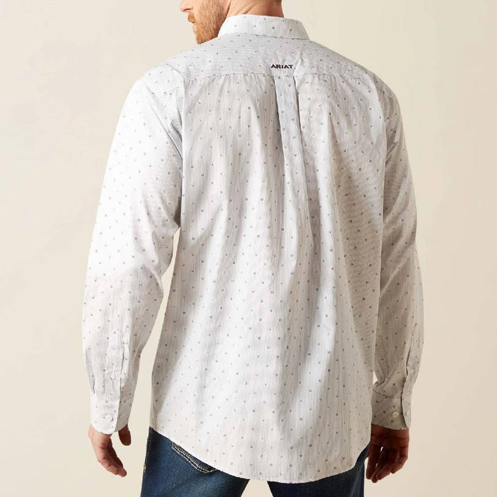 Ariat Men's Avery Classic Fit Geo Print Button Down Shirt